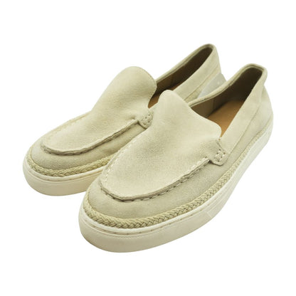 Beige Boat Shoe Flats
