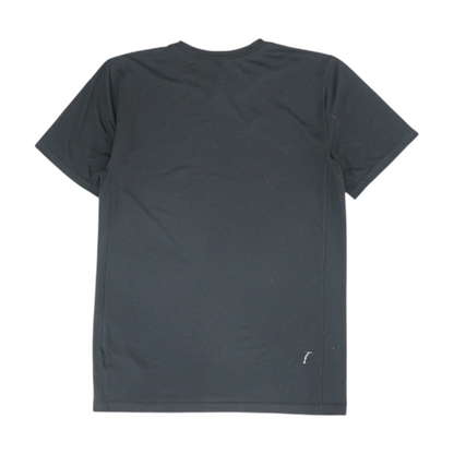 Black Solid Active T-Shirt