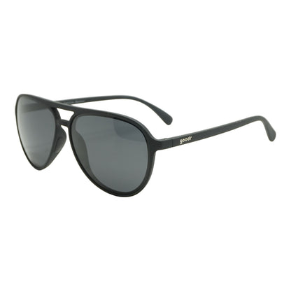 Black Operation Blackout Aviator Sunglasses