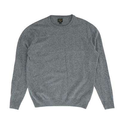 Gray Solid Pullover Sweater