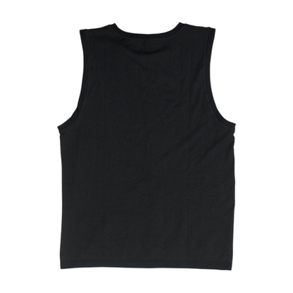 Black Solid Active Tank