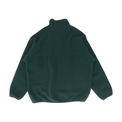 Vintage Green Solid 1/4 Zip Pullover