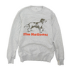 Gray Solid Sweatshirt Pullover