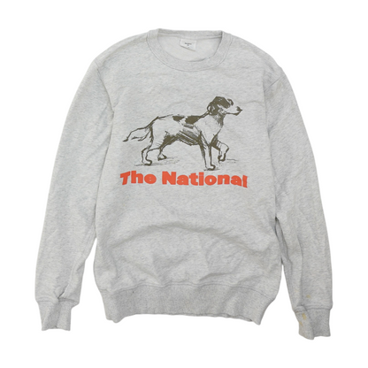 Gray Solid Sweatshirt Pullover