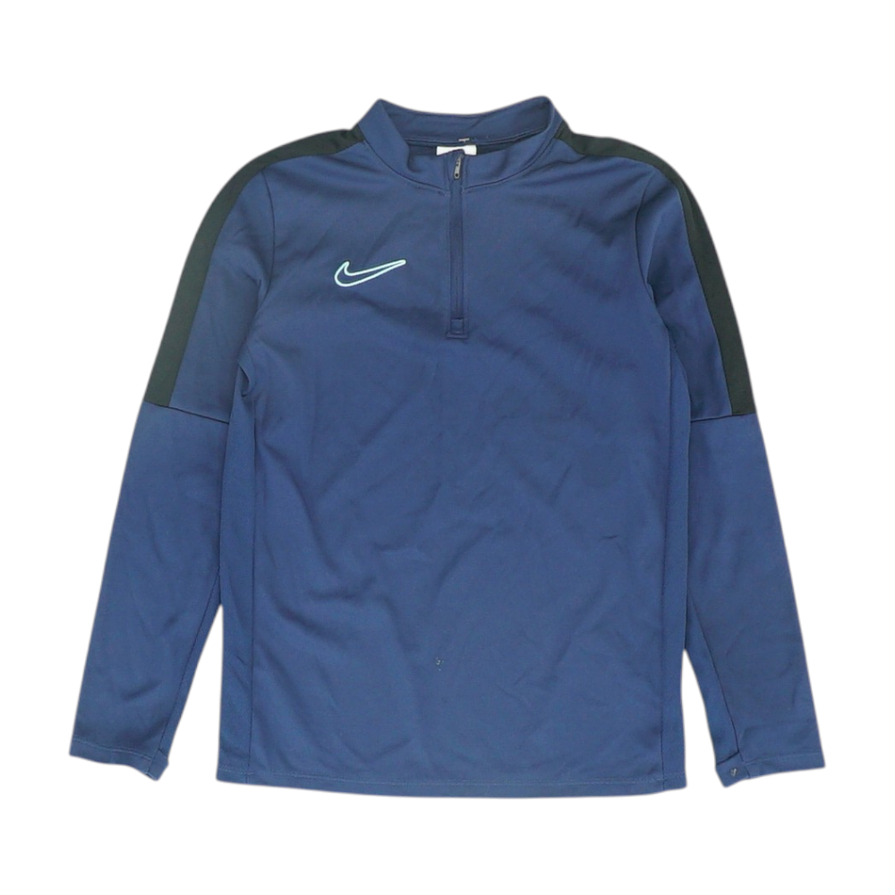 Navy Color Block 1/4 Zip Pullover