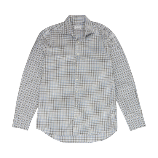Multi Plaid Long Sleeve Button Down