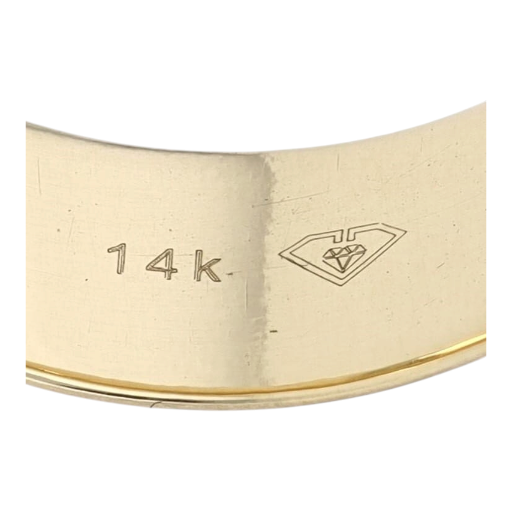 14K Yellow Gold Band