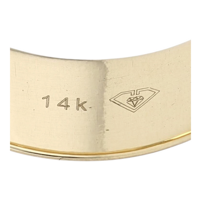 14K Yellow Gold Band