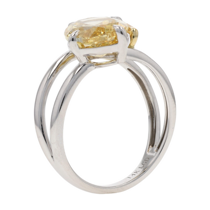 5.00 ctw 14K White Gold Lab Grown Diamond Statement Ring