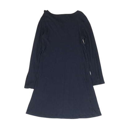 Navy Solid Dress