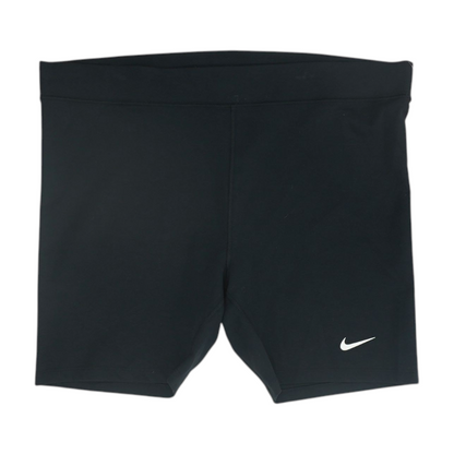 Black Plus Solid Active Shorts