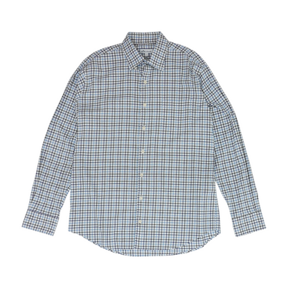 Multi Plaid Long Sleeve Button Down
