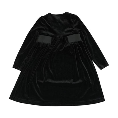 Black Solid Dress