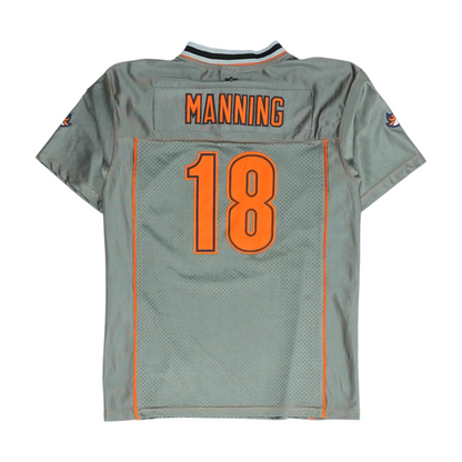 Boys' Gray Denver Broncos Short Sleeve Jersey