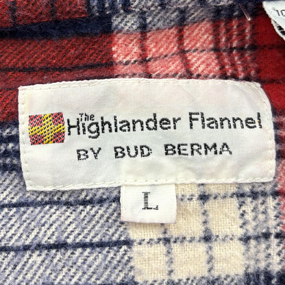 Vintage Red Plaid Highlander Flannel