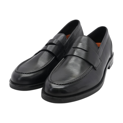 Black Slip-On Dress Shoes