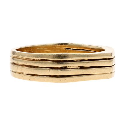 14K Yellow Gold Band Ring