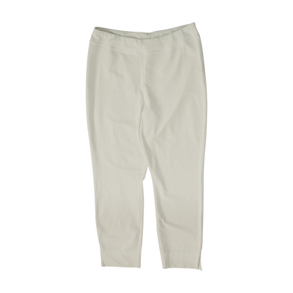 White Petite Regular Pants