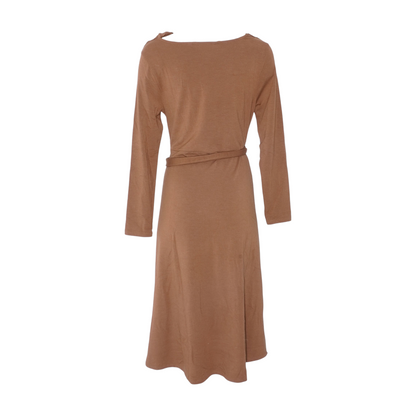 Brown Midi Dress