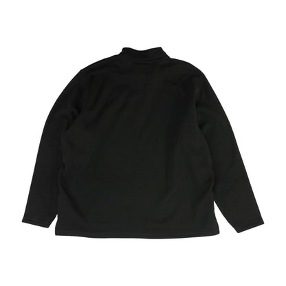 Black 1/4 Zip Pullover
