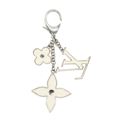 Ivory Fleur d'Epi Bag Charm
