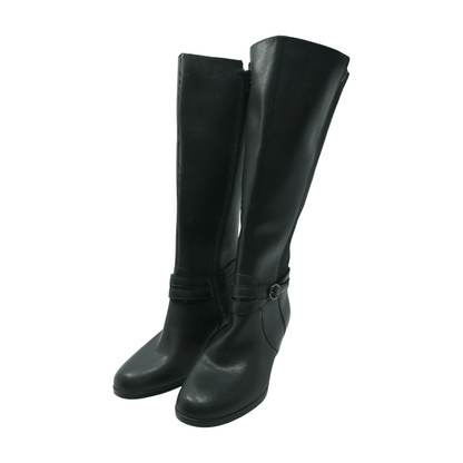 Black Knee-High Boots
