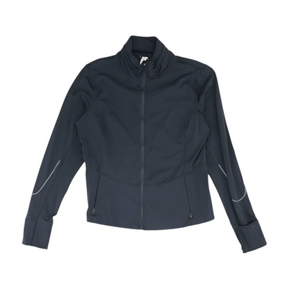 Black Solid Active Jacket