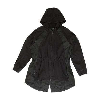 Black Solid Active Jacket