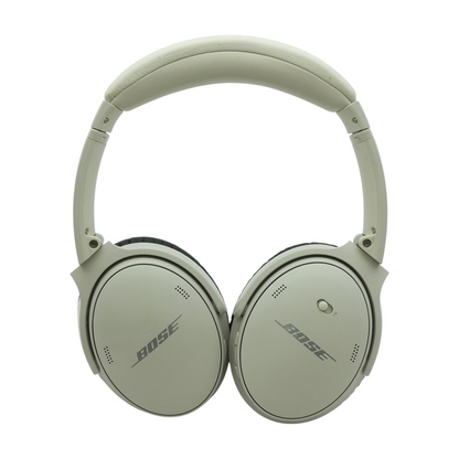 White Smoke QuietComfort 45 Noise Cancelling Headphones With Black Earpads