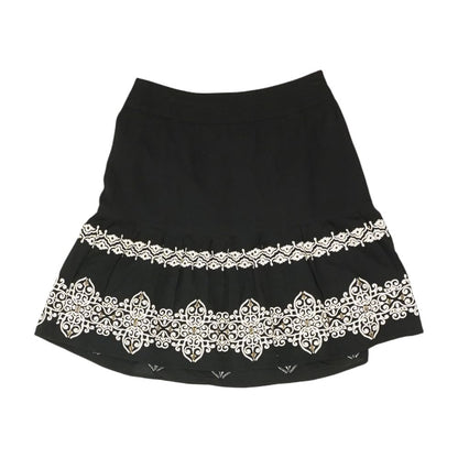 Black Misc Mini Skirt