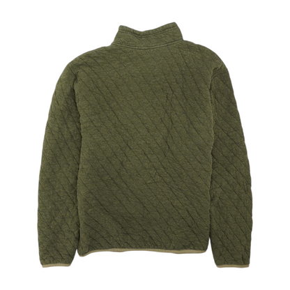 Orvis Green Solid 1/4 Zip Pullover – Image 2