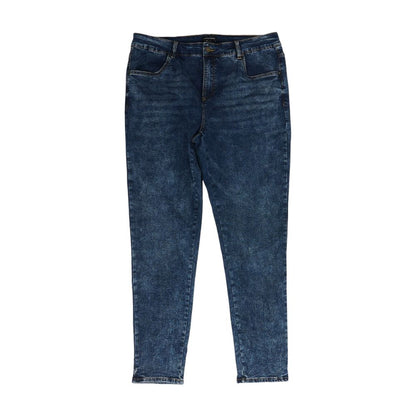 Navy High Rise Skinny Leg Jeans