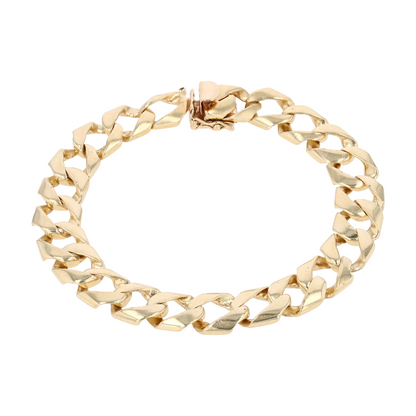 14K Yellow Gold Chain Bracelet