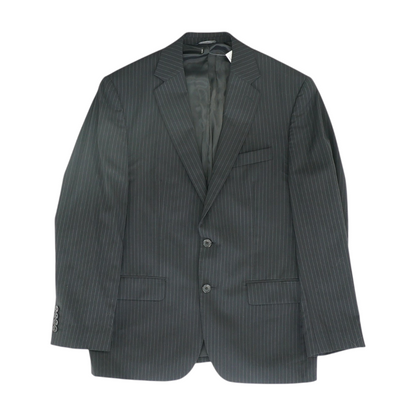 Black Striped Suit Jacket