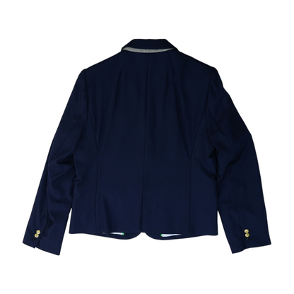 Navy Solid Blazer
