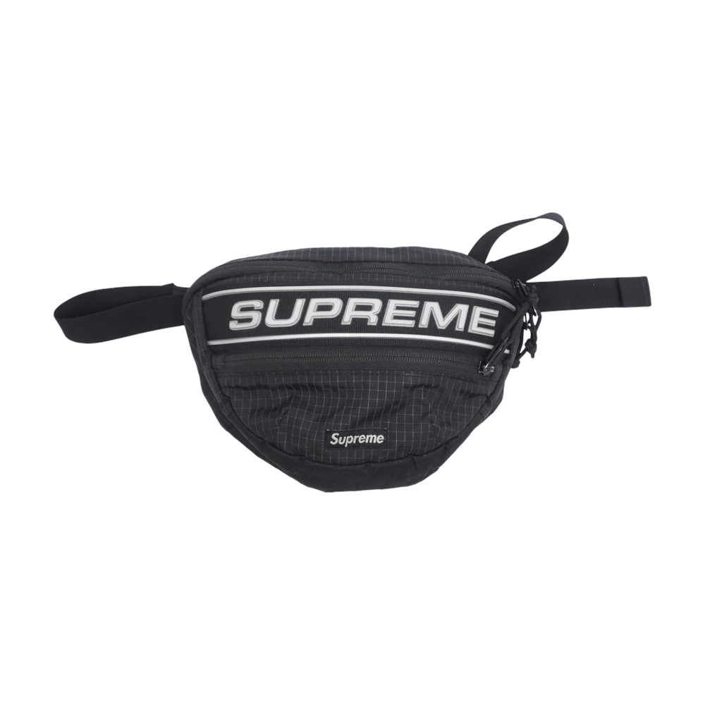 Logo Waist Bag in Black