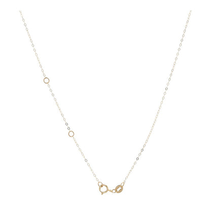 14K Gold Green Garnet And Diamond Hexagon Pendant Necklace