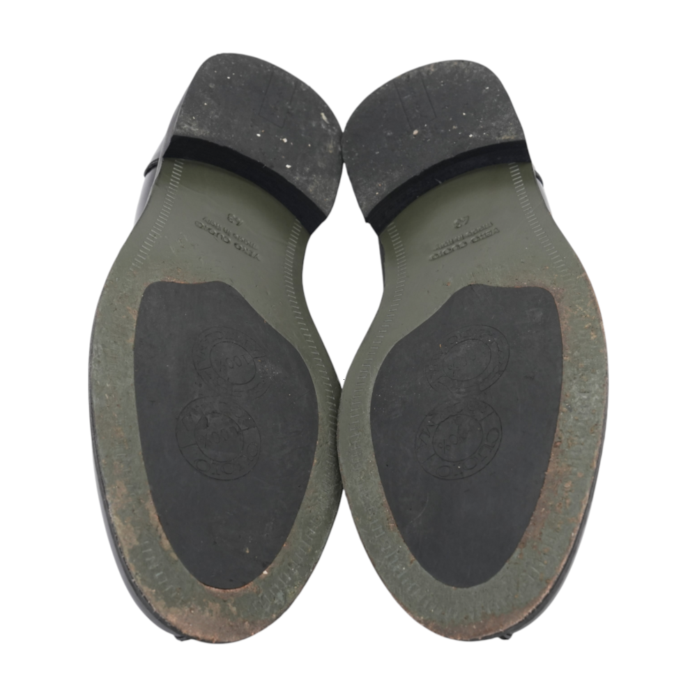 Black Slip-On Dress Shoes