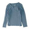 Blue Petite Blouse