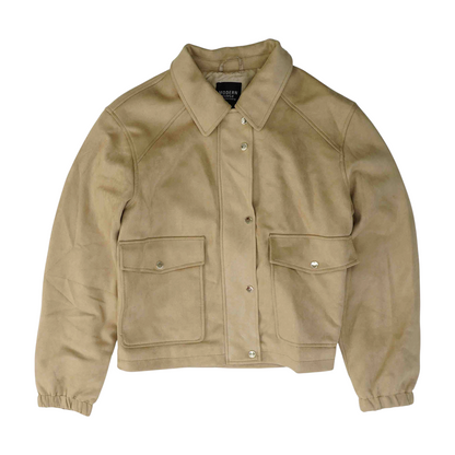 Tan Solid Jacket