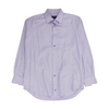 Purple Solid Long Sleeve Button Down