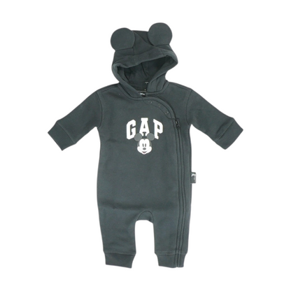 Black Long Sleeve One-Piece