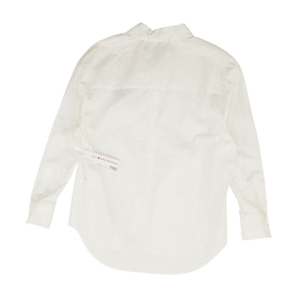 White Embroidery Detail Button Down