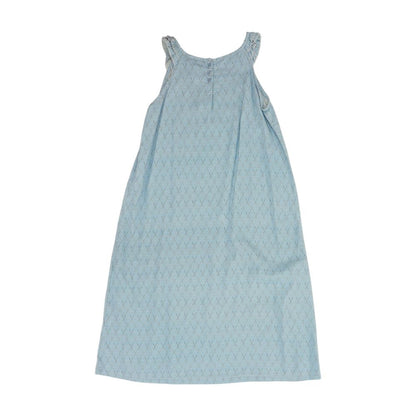 Blue Graphic Gown