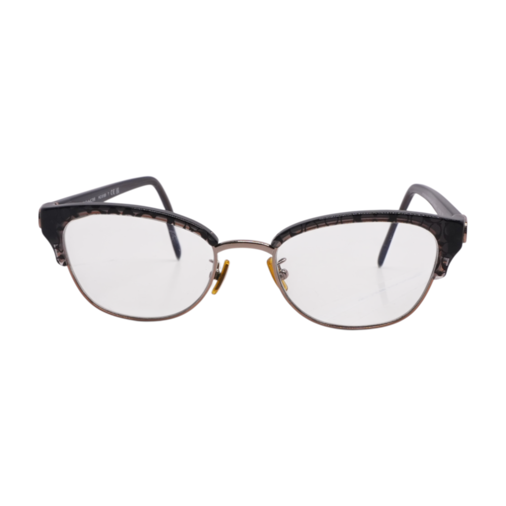 Black HC 8195 Browline Prescription Eyewear