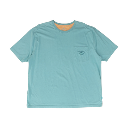 Blue Big & Tall Solid T-Shirt