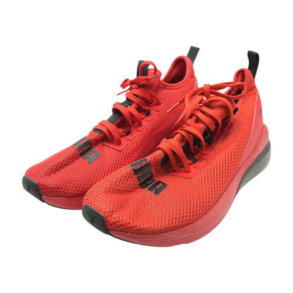 Red Low Top Athletic Shoes