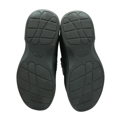 Black Slip-On Casual Shoes