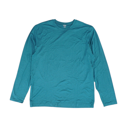 Teal Solid Active T-Shirt