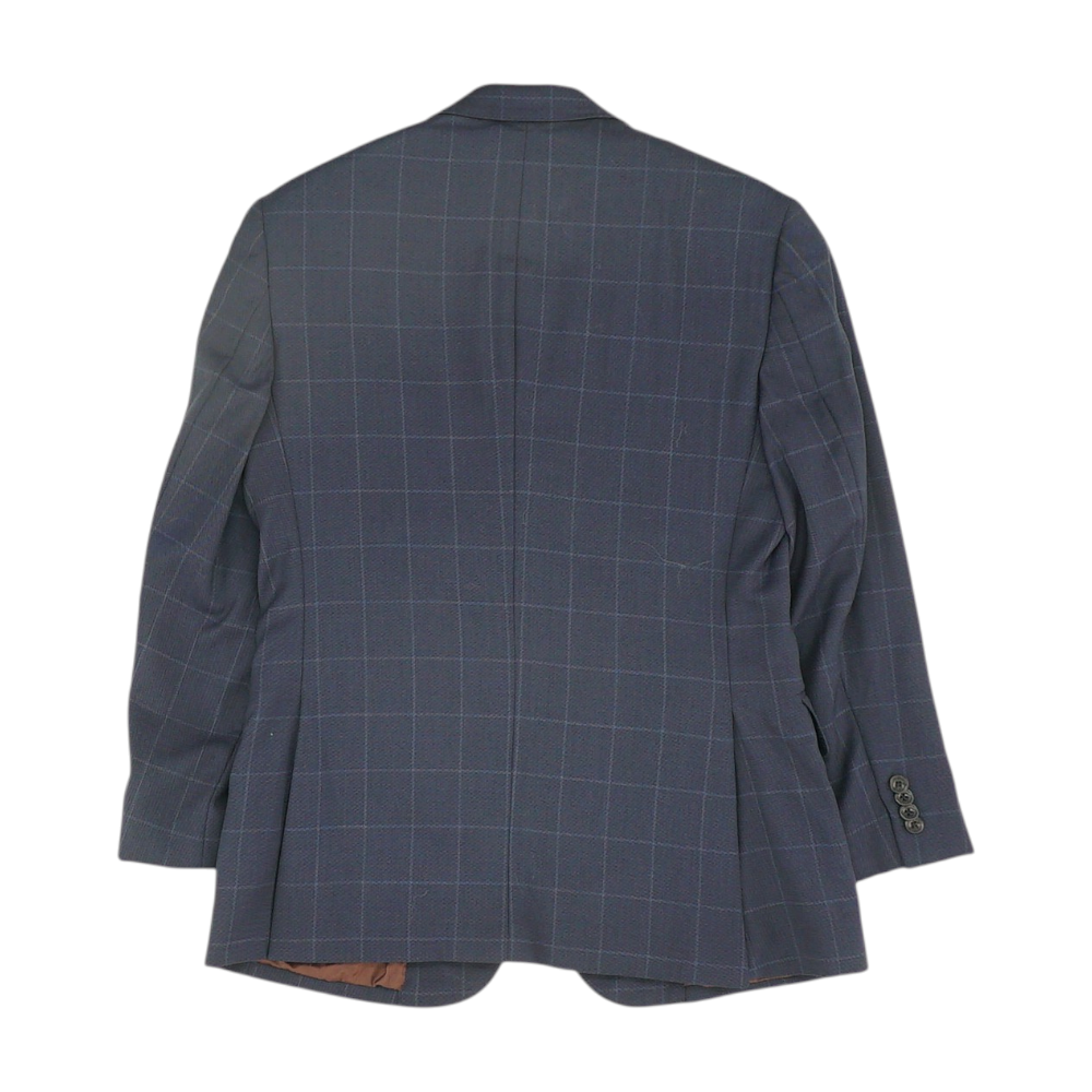 Charles Tyrwhitt Navy Short Check Sport Coat – Image 2